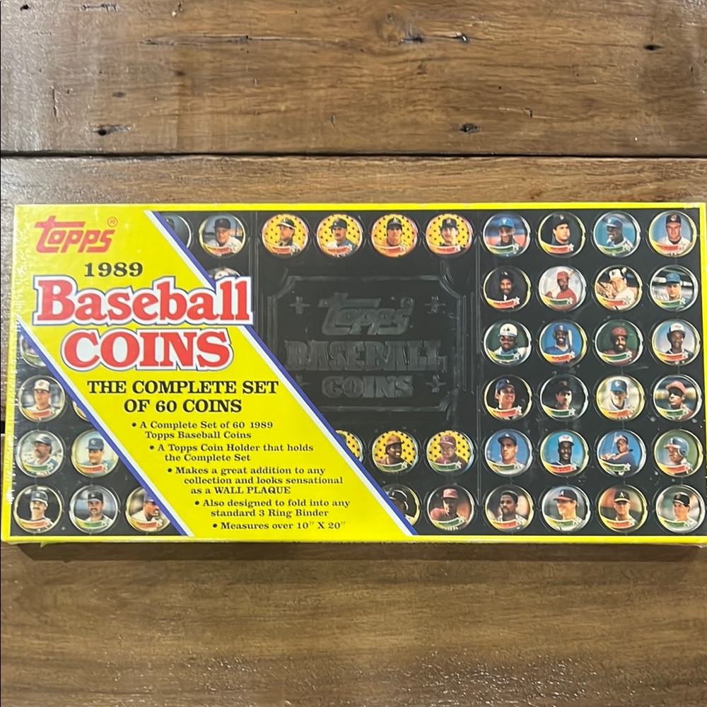 NEW Topps 1989 Baseball COINS